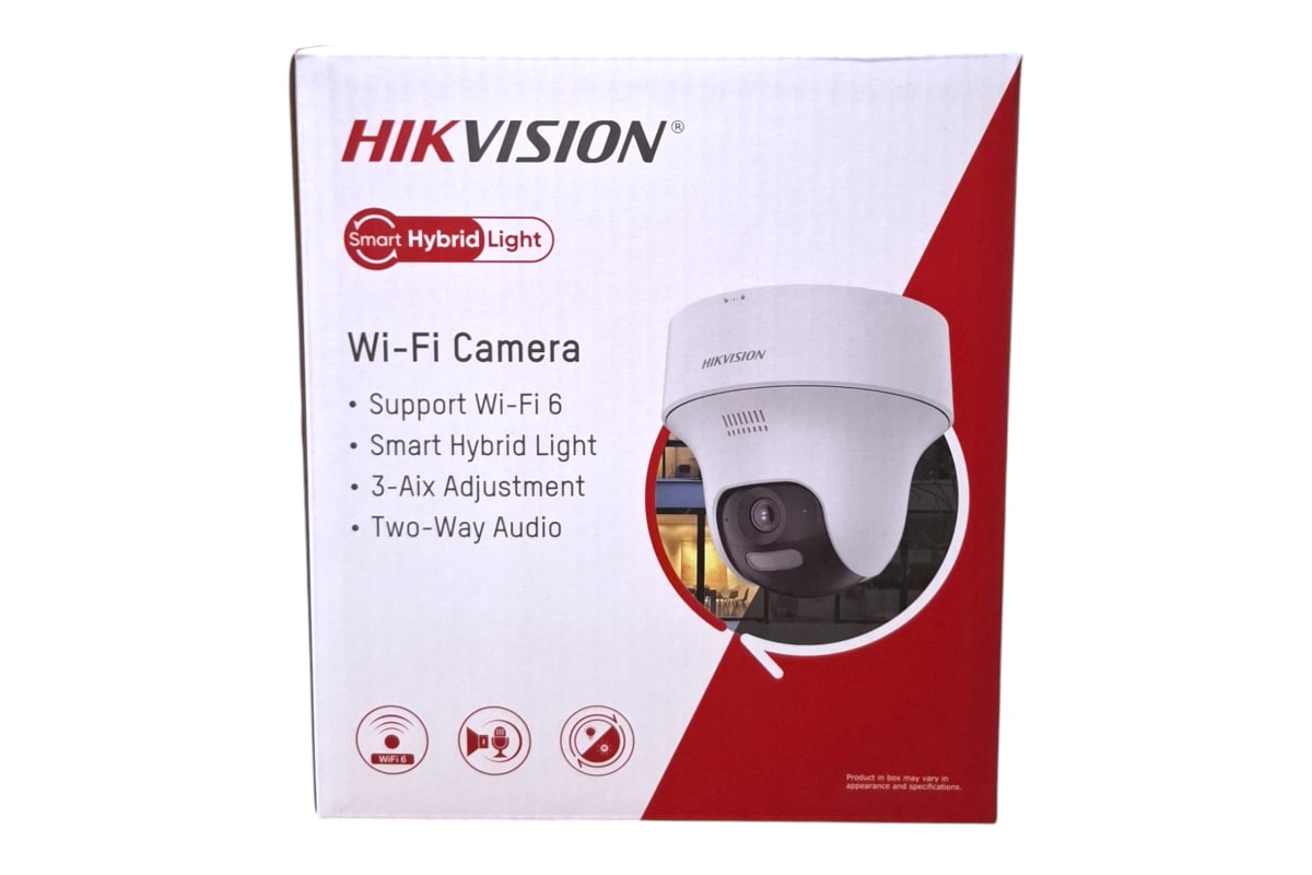 CAMERA IP Dôme 4MP 2560 X 1440 PAN TILT INTERIEUR WIFI6 COLORVU LENS 2.8M IP54 DS-2CV1F43G2-LIDWF