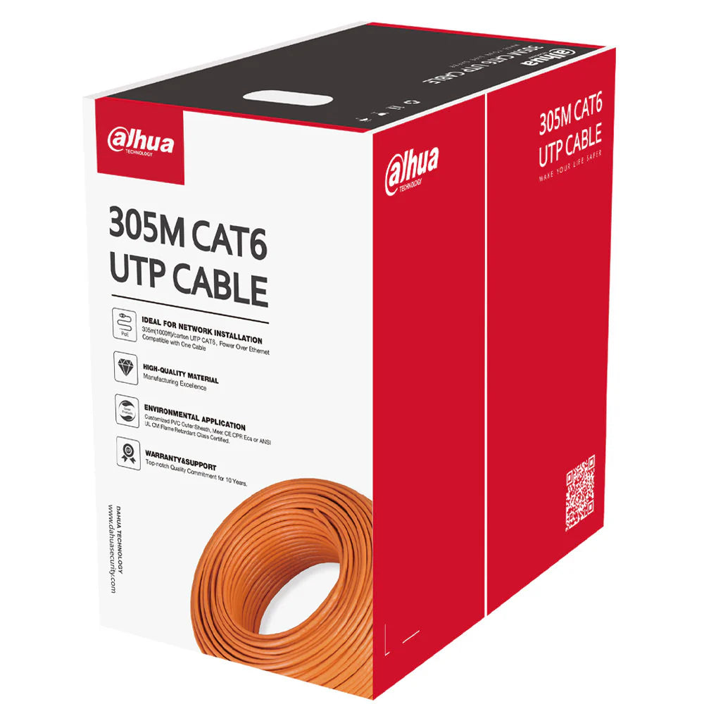 Dahua rouleau Cable 305m utp cat6