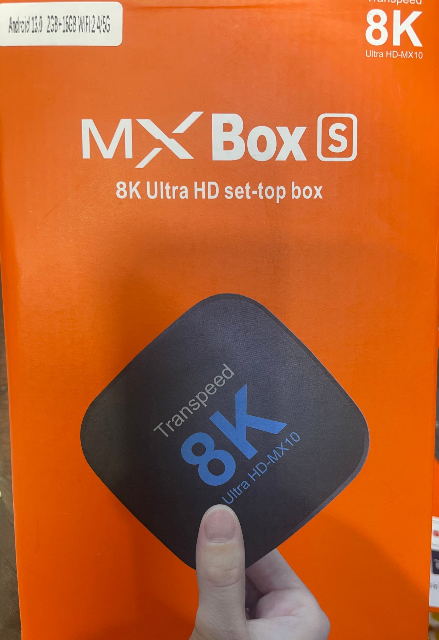 Android tv box Mx box S